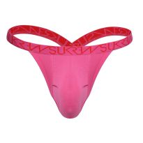 Sukrew Bubble Thong in Carnival Pink