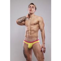 Sukrew Low Rise Brief in Ananas Geel
