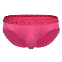 Sukrew Low Rise Brief in Carnaval Roze