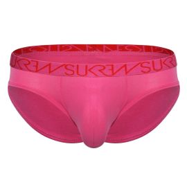 Sukrew Low Rise Brief in Carnaval Roze