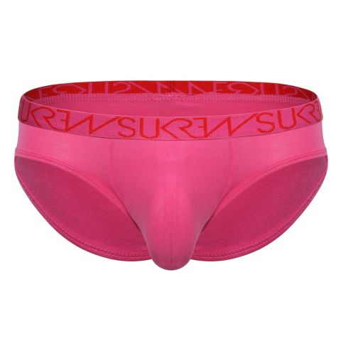 Sukrew Low Rise Brief in Karneval Rosa