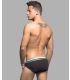 Andrew Christian Twerk Sports Brief in Zwart