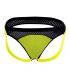 Pikante Click Athletic Mesh Jockstrap  in Geel/Zwart