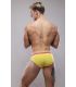 Sukrew Low Rise Brief in Ananas Geel