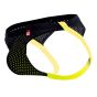 Pikante Click Athletic Mesh Jockstrap  in Yellow