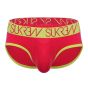 Sukrew Apex Brief in Raspberry Red