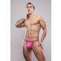 Sukrew Bubble Thong in Carnival Pink