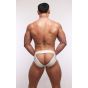 Sukrew U-Style V-Brief in White Shimmer